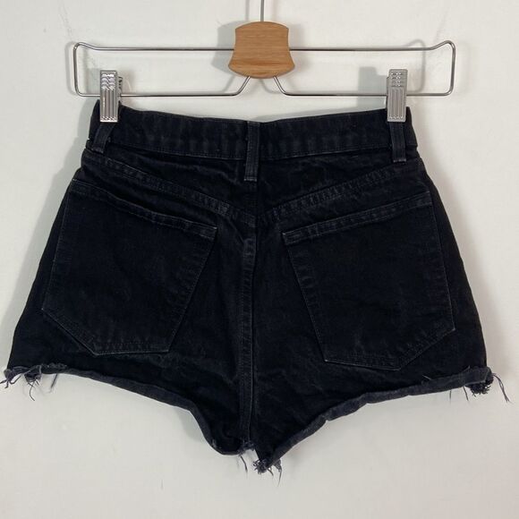 Reformation Dixie High Rise Shorts in Black Size 23 - Picture 8 of 8